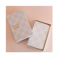Travel Wallet - Powder Blue Check