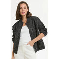 Jacket Sequin Black