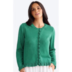 Cardi Lorrie Frill Jade
