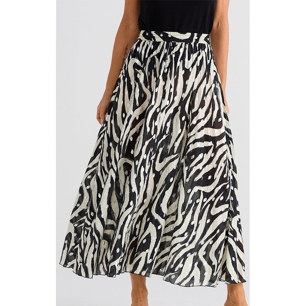Skirt Helene - Zebra Print