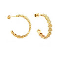 Earring Hoop Gold - Sienna
