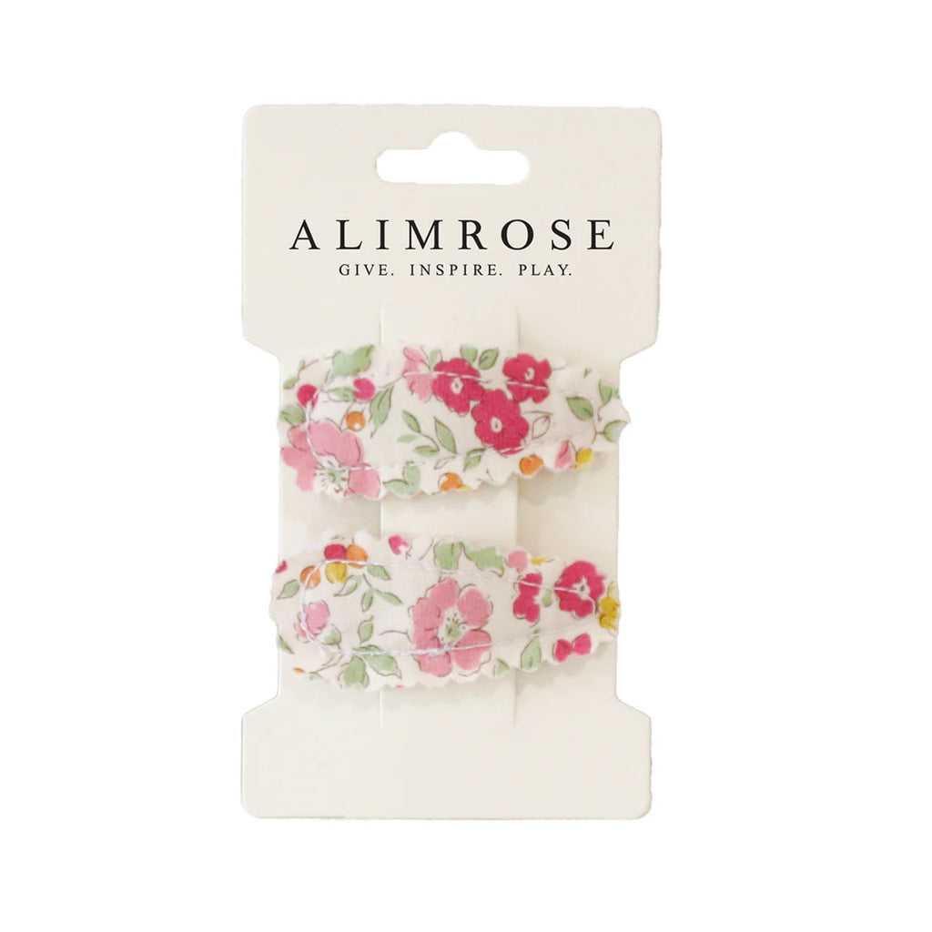 Hair Clip Set Rose Garden