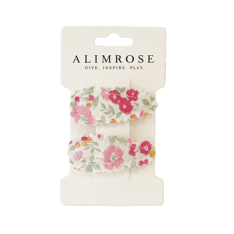 Hair Clip Set Rose Garden