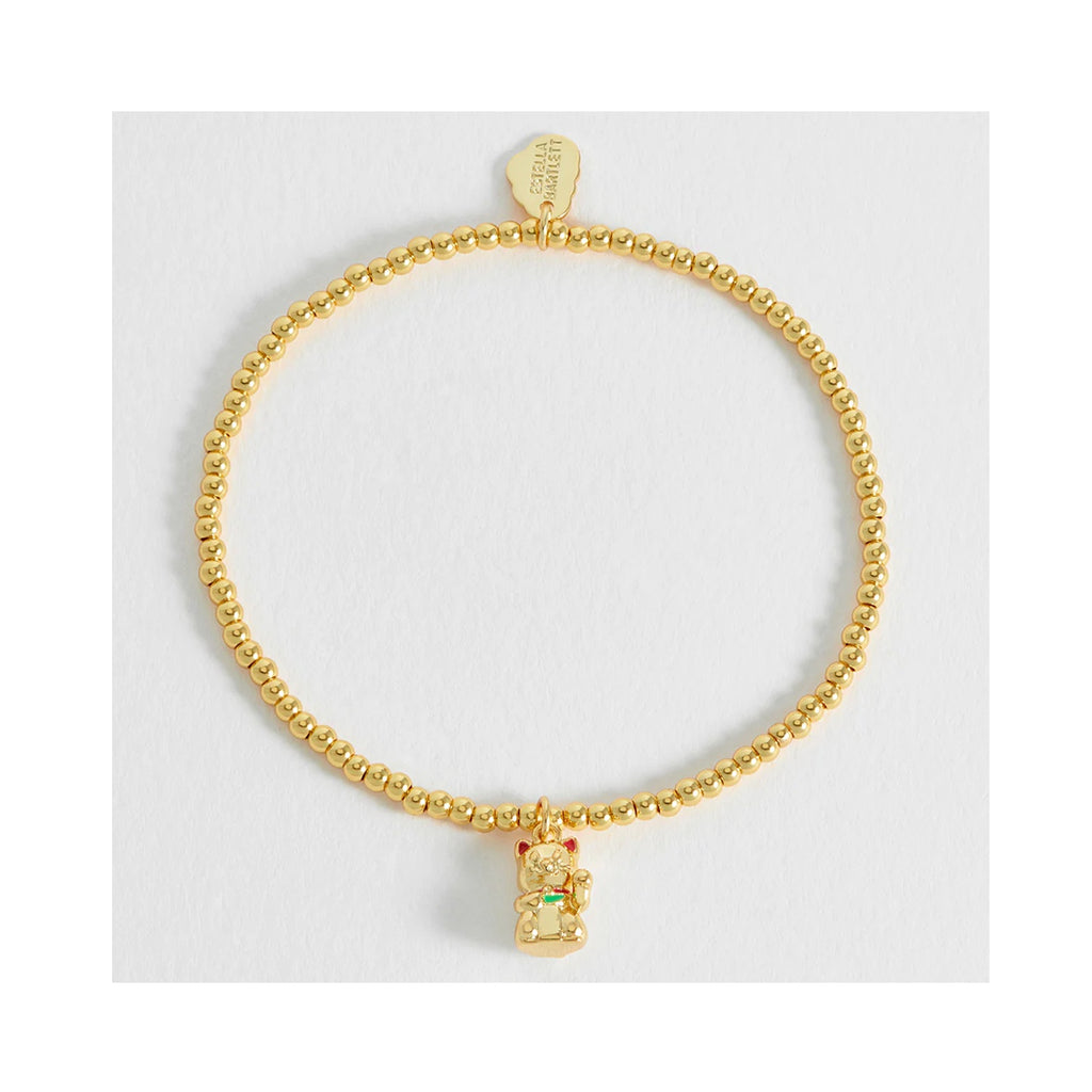 Bracelet Lucky Cat - Gold Plated
