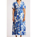 Dress Gaia Maxi - Azure