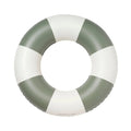 Slim Tube Pool Ring Olive Stripe