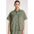 Top Bodhi Denim Shirt - Olive