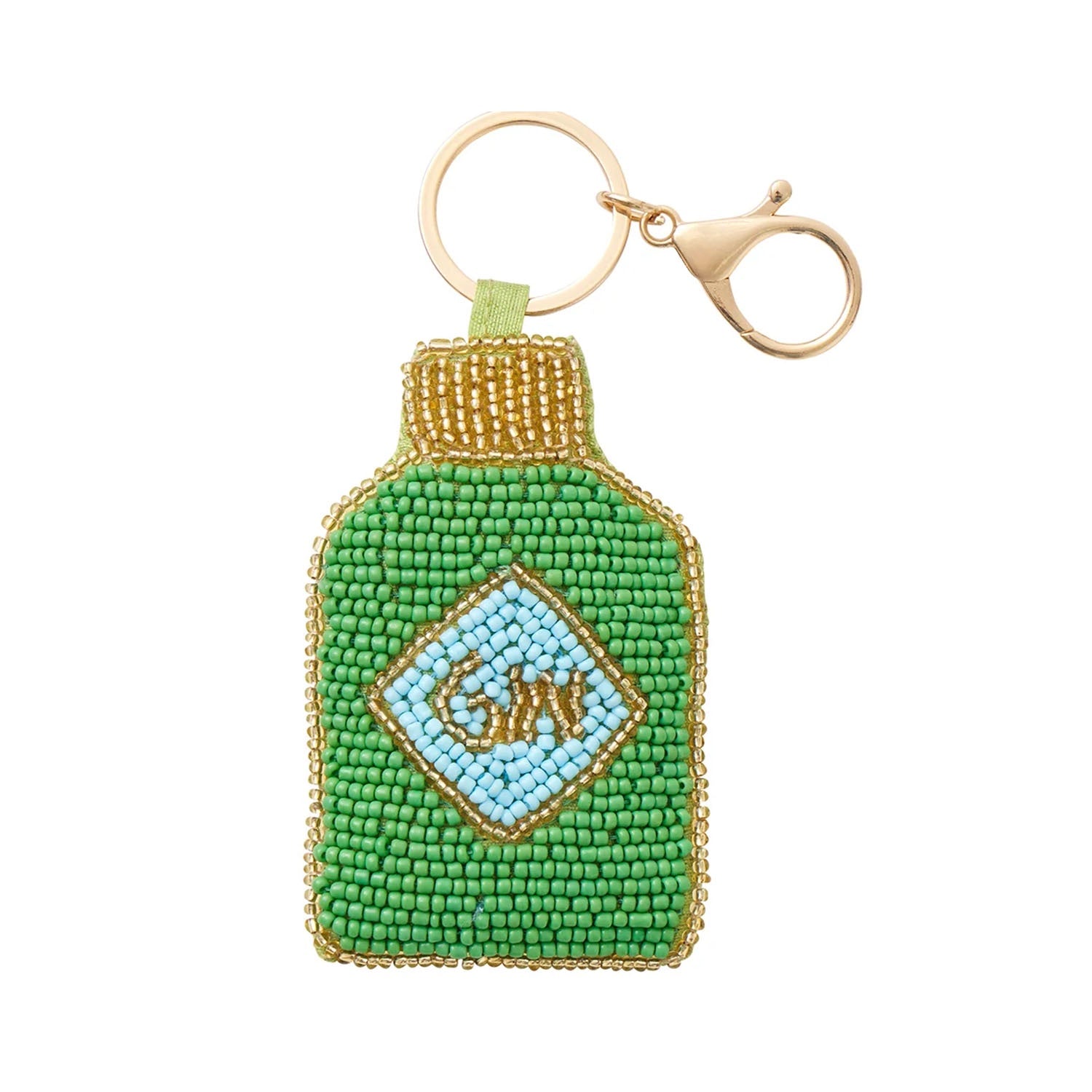 Keyring Beaded Gin