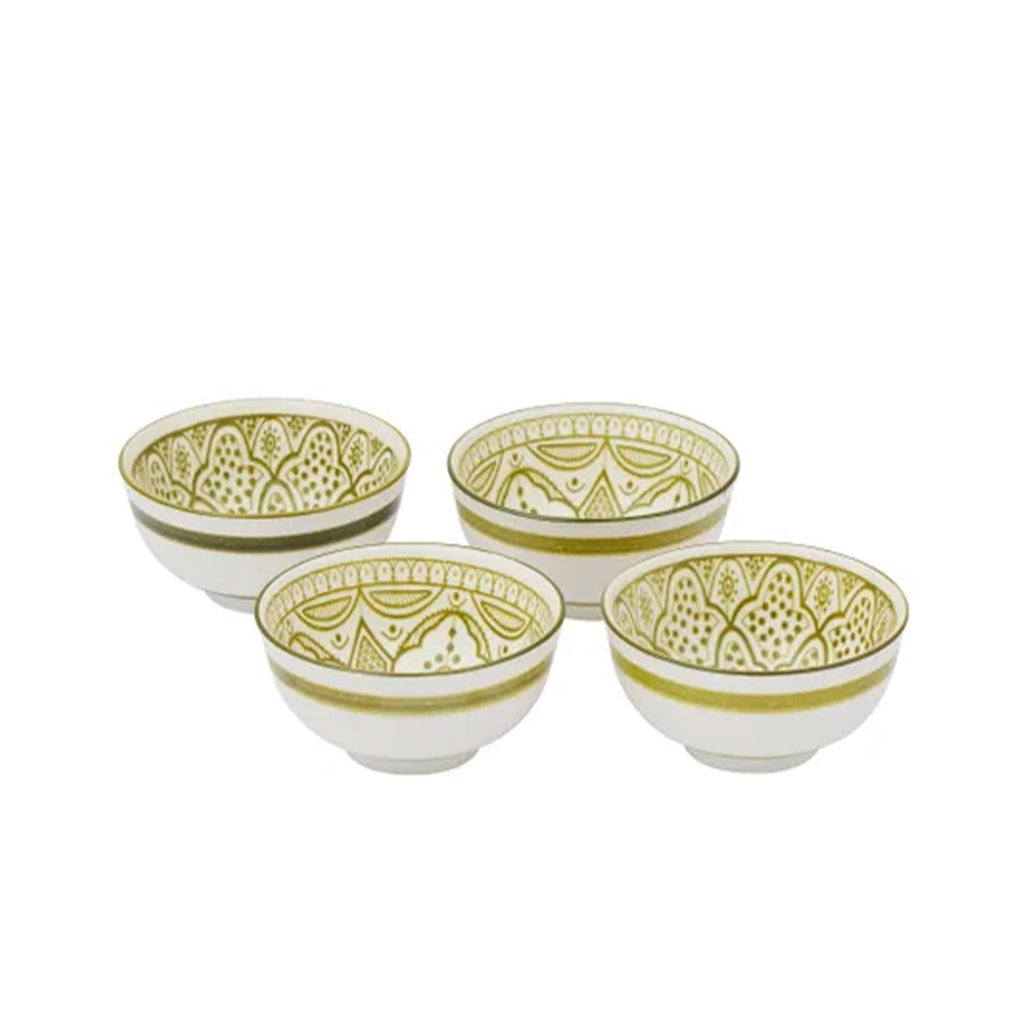 Bowl Ava Set 4 Small - Olive