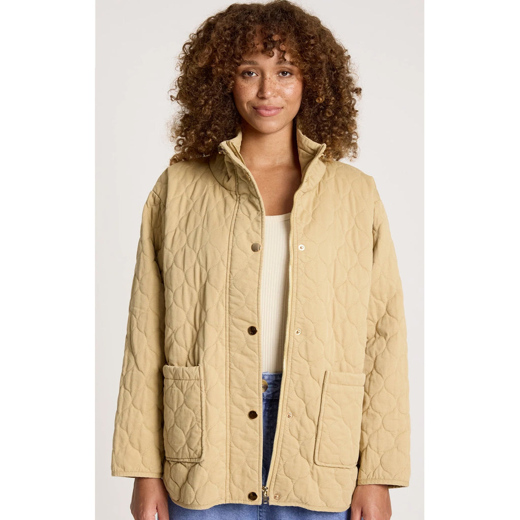 Jacket - Sansi Quilted Dune
