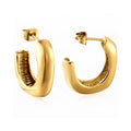 Earring Hoop Gold - Sabine