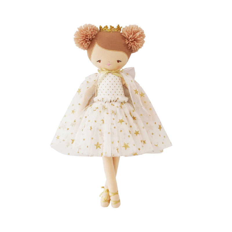 Doll Poppy Princess Strawberry Blonde Ivory