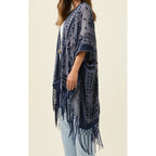 Cape Navi Velvet - Navy
