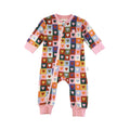 Zipsuit - Heart Checkerboard All in One