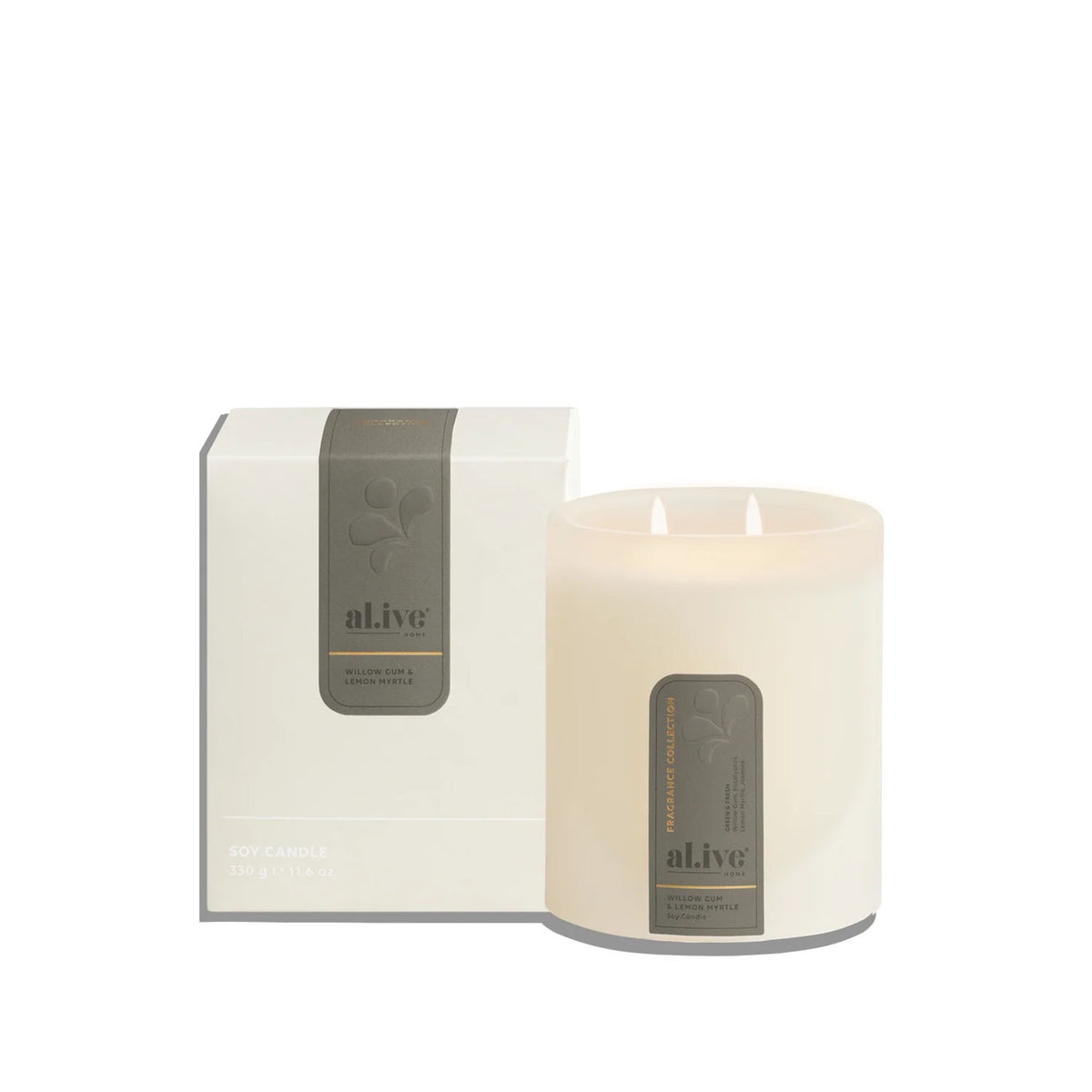 Candle Soy - Willow Gum & Lemon Myrtle