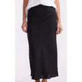 Skirt Slip Linen - Black