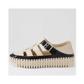 Shoe Baytown - Almond & Patent Black