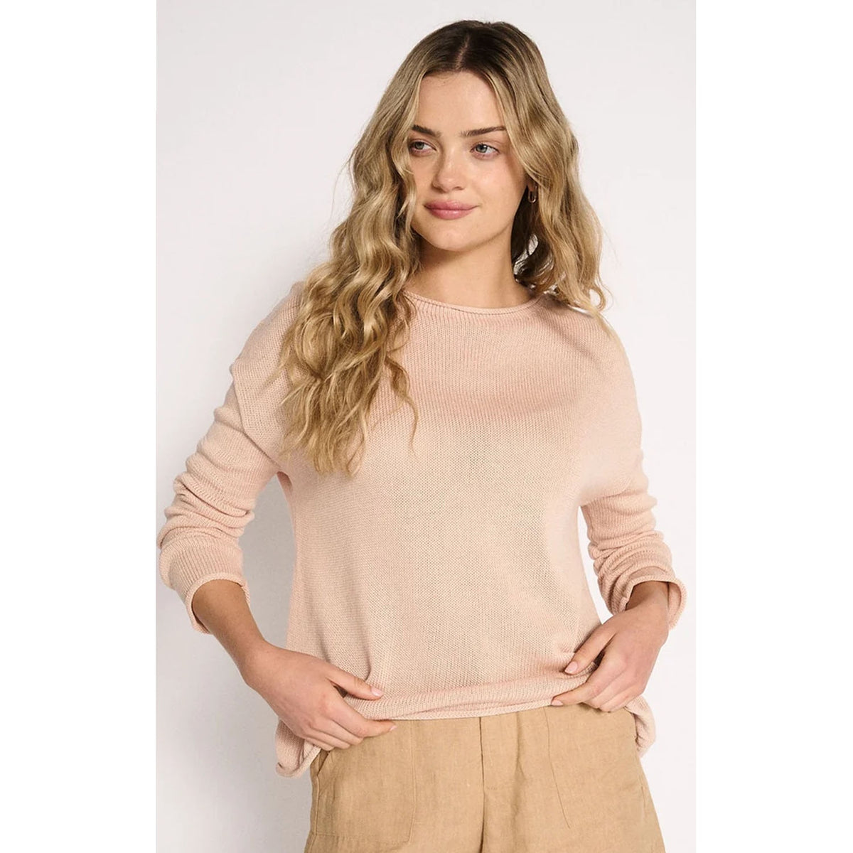Top Spring Knit - Dusty Pink