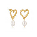Earring Drop Gold - Selene