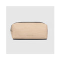 Brianna Makeup Bag - Natural/Black
