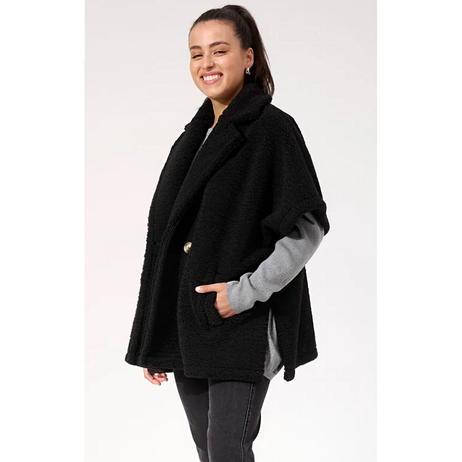 Vest Jackson Oversized - Black