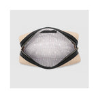 Brianna Makeup Bag - Natural/Black