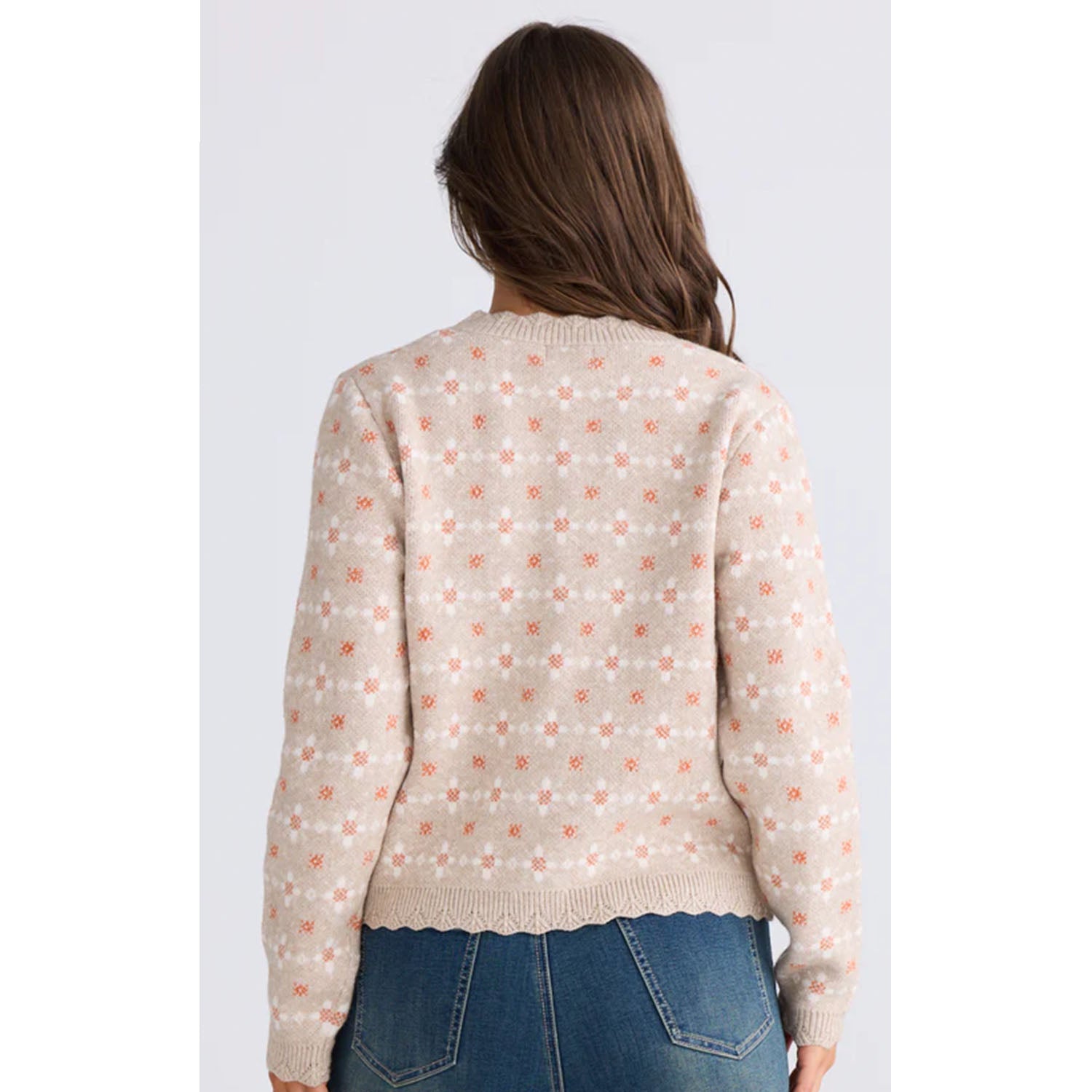Cardigan Prairie - Daisy Beige
