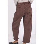 Jeans Leo Barrel - Chocolate