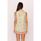 Dress Soleil Mini Shift - Mermaid Stripe