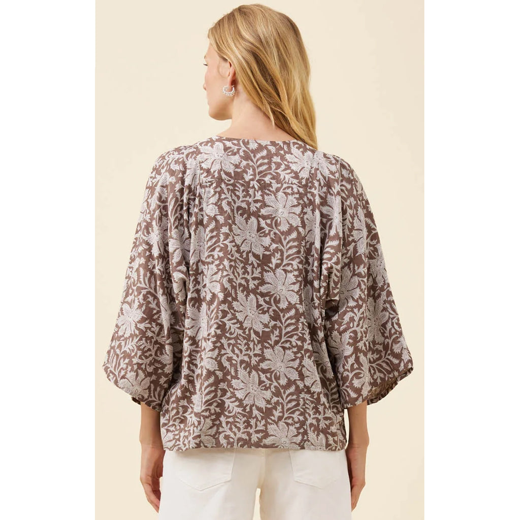 Top Wilma Blouse - Taupe