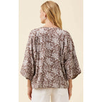 Top Wilma Blouse - Taupe