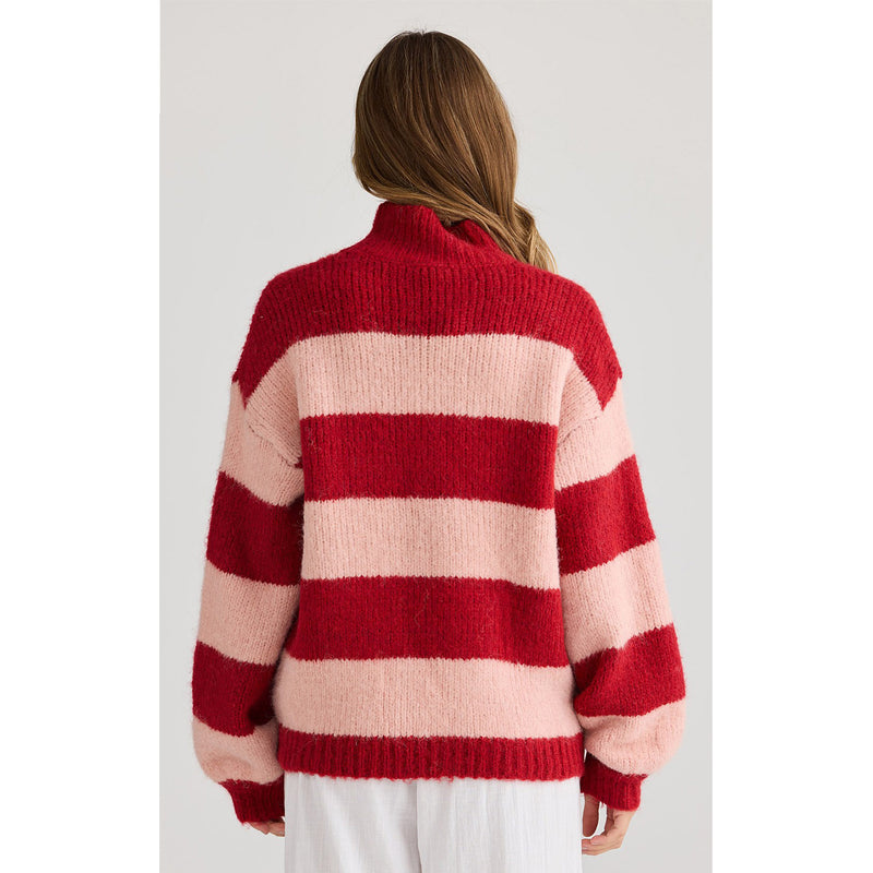 Knit Island - Red Stripe