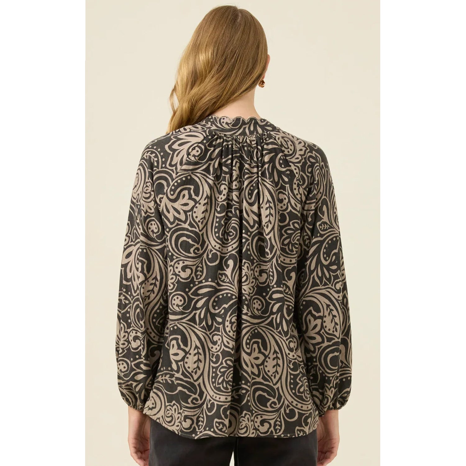 Top Grace Blouse - Paisley