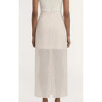Skirt Midi Etoile - Cream Spot