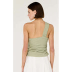 Top Amara One Shoulder - Sage