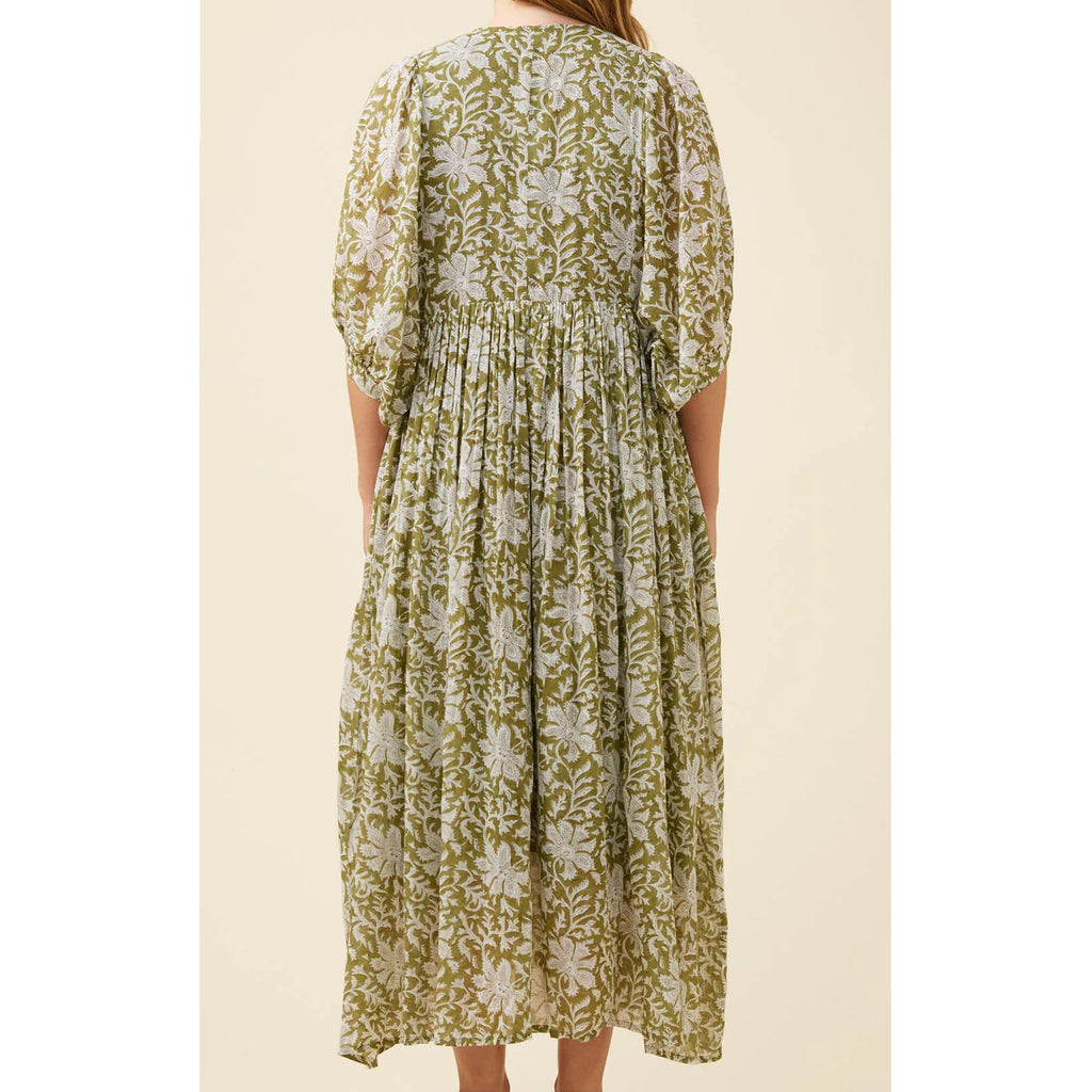 Dress Maxi Wilma - Olive