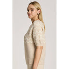 Top Maasai Knit Dune/Bisque
