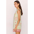 Dress Soleil Mini Shift - Mermaid Stripe