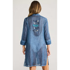 Shirt Dress Lilo - Navy
