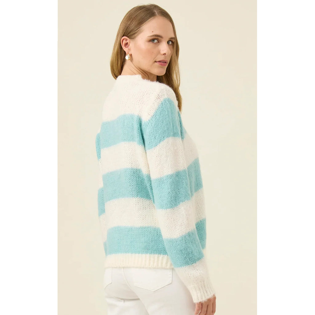 Jumper Pallas Stripe - Ice Blue