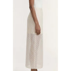 Skirt Midi Etoile - Cream Spot
