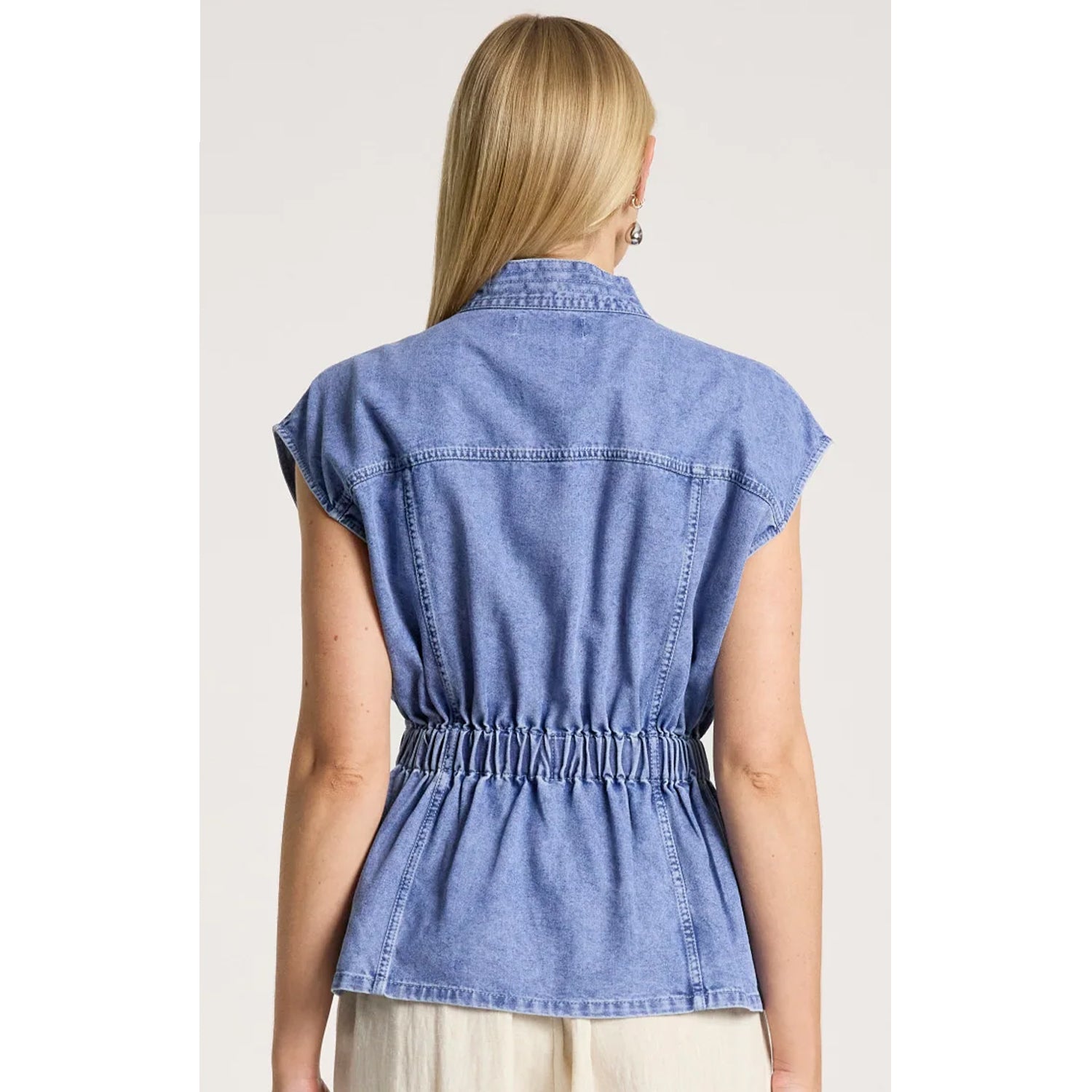 Vest Bodhi Denim - Denim