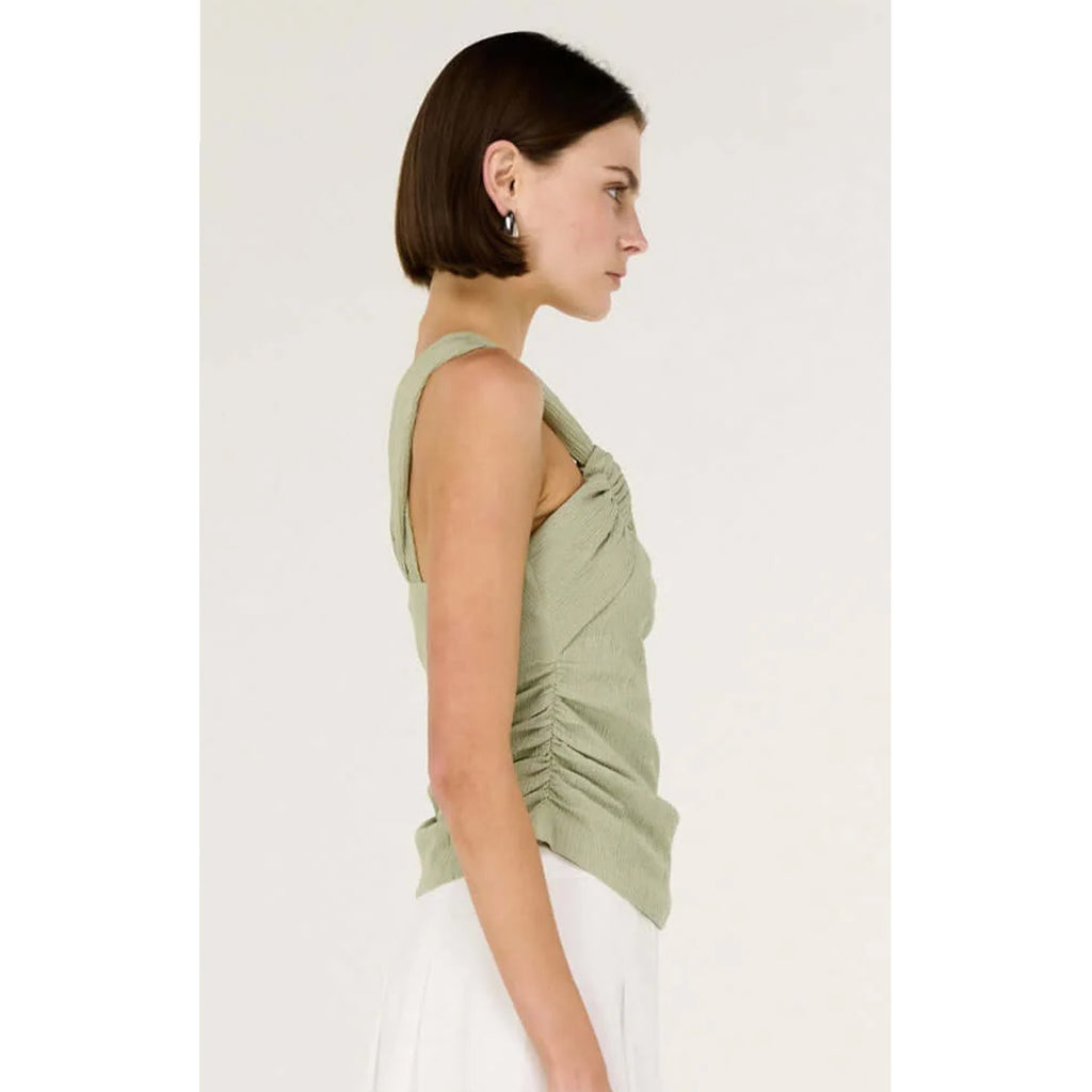 Top Amara One Shoulder - Sage