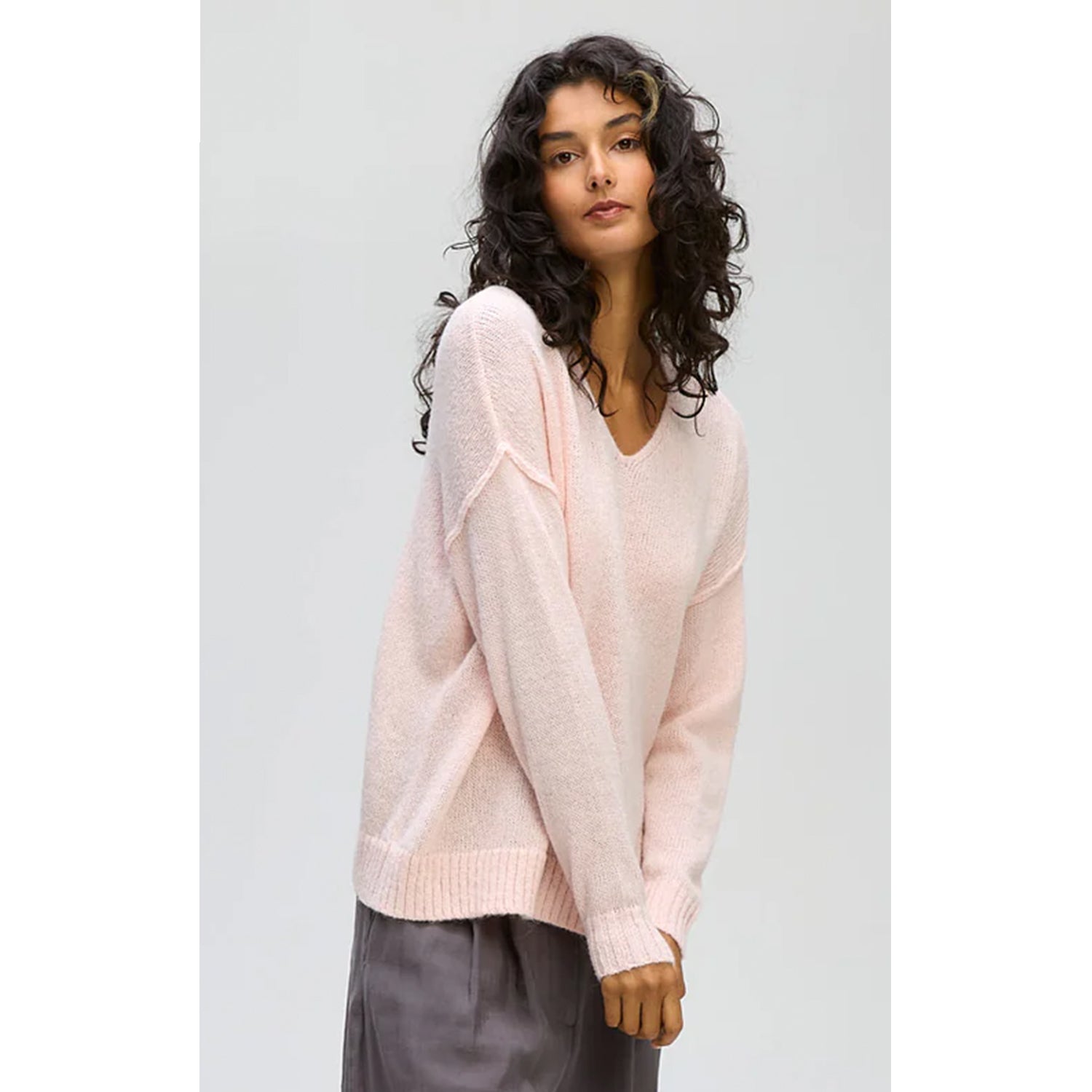 Knit Fluffy - Blush