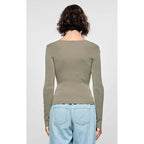 Top Mira Twist Knit - Pistachio