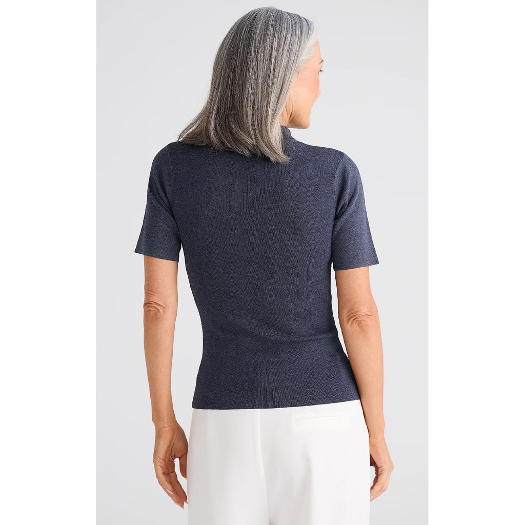 Top Knit Noah - Charcoal Marle