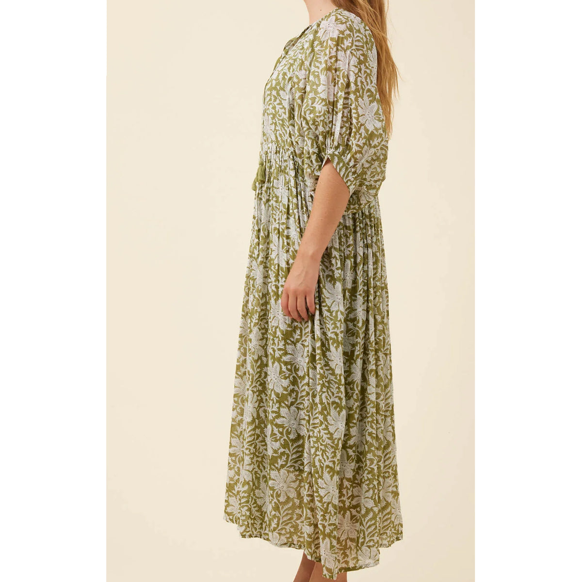 Dress Maxi Wilma - Olive