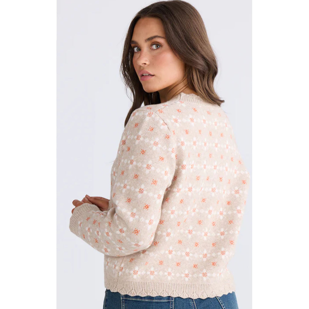 Cardigan Prairie - Daisy Beige