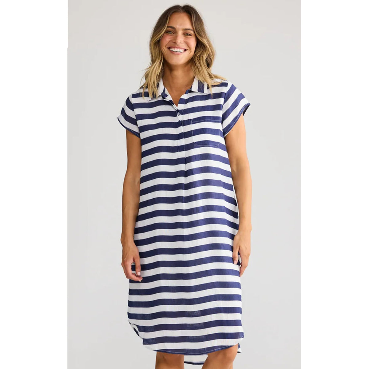 Tunic Ahoy - Navy Stripe