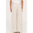 Pant Neve Barrel Leg - Linen Oat